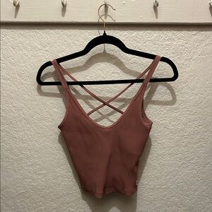 Vuori Women's Strappy Mauve Camisole